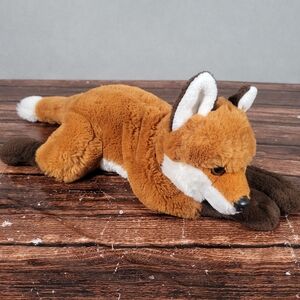 FAO Schwarz Brown and White Plush Animal